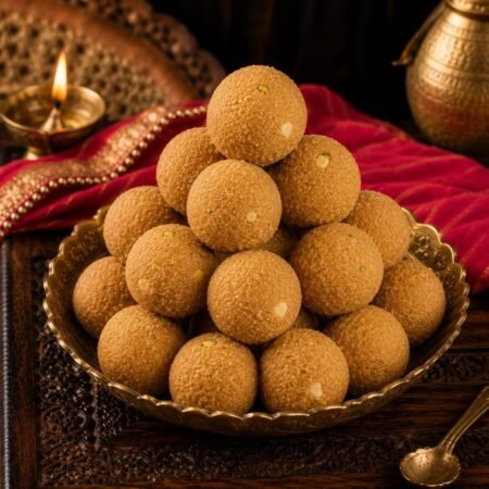 Besan Dryfruit Laddo